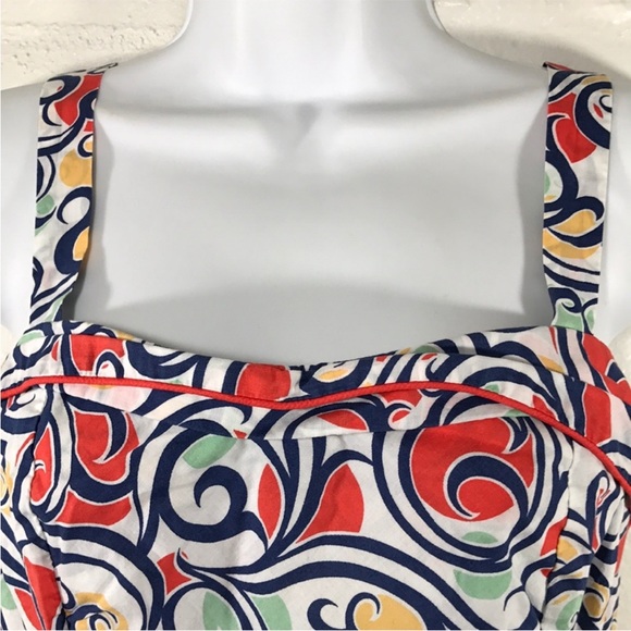 CAbi Keepsake Scroll Print Bustier Top Style #823 - Picture 3 of 8